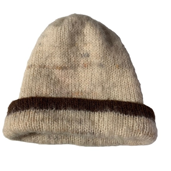 VTG Wigwam winter Pure Wool Knit Hat Unisex - Picture 1 of 4